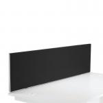 First Desk Mounted Screen 1600x25x400mm Special Black KF74841 KF74841