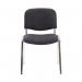 First Ultra Multipurpose Stacking Chair 532x585x805mm Charcoal KF74894 KF74894