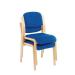 First Wood Side Chair Blue KF74897