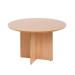 First Round Meeting Table Beech KF74906