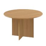 First Round Meeting Table Maple KF74908 KF74908