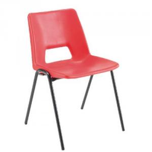 VOW Jemini Stacking Chair 490x475x725mm Polypropylene Red KF74961