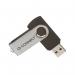 Q-Connect USB 2.0 Swivel 32GB Flash Drive Silver/Black KF76970 KF76970