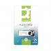 Q-Connect USB 2.0 Swivel 32GB Flash Drive SilverBlack KF76970 KF76970