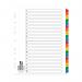 Q-Connect EW Index A-Z Reinforced Multicoloured (Pack of 15) KF76986Q KF76986Q