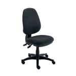 Astin Nesta Operator Chair 2 Lever Upholstered 590x900x1050mm Charcoal KF77706 KF77706
