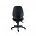 Astin Nesta Operator Chair 2 Lever Upholstered 590x900x1050mm Black KF77707 KF77707