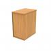 Astin 3 Drawer Desk High Pedestal Lockable 400x600x730mm Norwegian Beech KF77714 KF77714