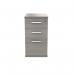 Astin 3 Drawer Desk High Pedestal Lockable 480x680x745mm Alaskan Grey Oak KF77717 KF77717