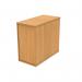 Astin 3 Drawer Desk High Pedestal Lockable 404x800x730mm Norwegian Beech KF77718 KF77718