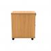 Astin 2 Drawer Mobile Under Desk Pedestal 400x500x590mm Norwegian Beech KF77722 KF77722