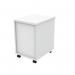 Astin 3 Drawer Mobile Under Desk Pedestal 400x500x590mm Arctic White KF77727 KF77727