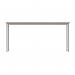 Astin Rectangular Multipurpose Table 1600x600x730mm Norwegian BeechSilver KF77733 KF77733