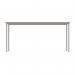 Astin Rectangular Multipurpose Table 1600x800x730mm Norwegian BeechSilver KF77735 KF77735