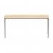 Astin Rectangular Multipurpose Table 1660x600x730mm Canadian OakSilver KF77737 KF77737