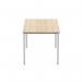 Astin Rectangular Multipurpose Table 1600x800x730mm Canadian OakSilver KF77739 KF77739
