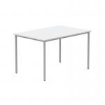 Astin Rectangular Multipurpose Table 1200x800x730mmArctic WhiteSilver KF77742 KF77742