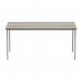 Astin Rectangular Multipurpose Table 1600x800x730mm Alaskan Grey OakSilver KF77747 KF77747