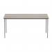 Astin Rectangular Multipurpose Table 1600x800x730mm Alaskan Grey OakSilver KF77747 KF77747