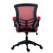 Jemini Jaya Mesh Back Chair with Folding Arms 680x670x1070mm Red KF77788 KF77788