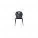 Titan Arc Four Leg Classroom Chair Size 5 Anthracite KF77789 KF77789