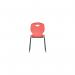 Titan Arc Four Leg Classroom Chair Size 5 Coral KF77790 KF77790