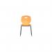 Titan Arc Four Leg Classroom Chair Size 5 Marigold KF77794 KF77794