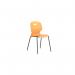 Titan Arc Four Leg Classroom Chair Size 5 Marigold KF77794 KF77794