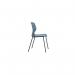 Titan Arc Four Leg Classroom Chair Size 5 Steel Blue KF77795 KF77795