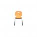 Titan Arc Four Leg Classroom Chair Size 6 Marigold KF77801 KF77801