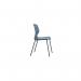 Titan Arc Four Leg Classroom Chair Size 6 Steel Blue KF77802 KF77802