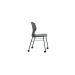 Titan Arc Mobile Four Leg Chair Size 6 Anthracite KF77831 KF77831