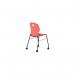 Titan Arc Mobile Four Leg Chair Size 6 Coral KF77832 KF77832