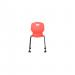 Titan Arc Mobile Four Leg Chair Size 6 Coral KF77832 KF77832