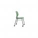 Titan Arc Mobile Four Leg Chair Size 6 Forest KF77833 KF77833