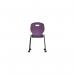 Titan Arc Mobile Four Leg Chair Size 6 Grape KF77834 KF77834