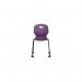 Titan Arc Mobile Four Leg Chair Size 6 Grape KF77834 KF77834