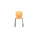 Titan Arc Mobile Four Leg Chair Size 6 Marigold KF77836 KF77836