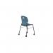 Titan Arc Mobile Four Leg Chair Size 6 Steel Blue KF77837 KF77837