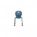 Titan Arc Mobile Four Leg Chair Size 6 Steel Blue KF77837 KF77837