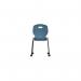 Titan Arc Mobile Four Leg Chair Size 6 Steel Blue KF77837 KF77837