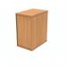 Polaris 3 Drawer Desk High Pedestal 404x600x730mm Norwegian Beech KF77874 KF77874