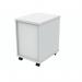 Polaris 2 Drawer Mobile Under Desk Pedestal 404x500x595mm Arctic White KF77886 KF77886