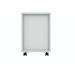 Polaris 3 Drawer Mobile Under Desk Pedestal 404x500x595mm Arctic White KF77887 KF77887