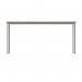 Polaris Rectangular Multipurpose Table 1600x600x730mm Norwegian BeechSilver KF77891 KF77891
