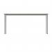 Polaris Rectangular Multipurpose Table 1600x600x730mm Canadian OakSilver KF77895 KF77895