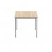 Polaris Rectangular Multipurpose Table 1200x800x730mm Canadian OakSilver KF77896 KF77896
