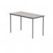 Polaris Rectangular Multipurpose Table 1200x600x730mm Alaskan Grey Oak/Silver KF77902 KF77902