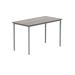 Polaris Rectangular Multipurpose Table 1260x90x680mm Alaskan Grey Oak/Silver KF77902 KF77902