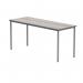 Polaris Rectangular Multipurpose Table 1600x600x730mm Alaskan Grey Oak/Silver KF77903 KF77903